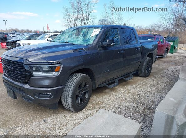 1C6SRFFT2MN674914 2021 RAM 1500 Черный Передняя левая четверть