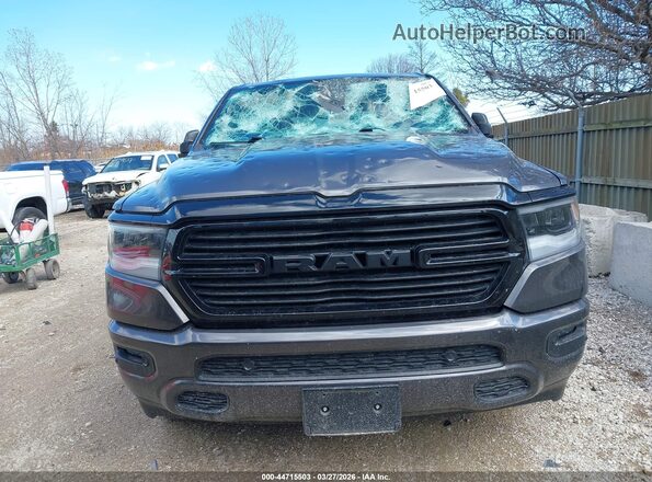 1C6SRFFT2MN674914 2021 RAM 1500 Черный Вид щитка приборов