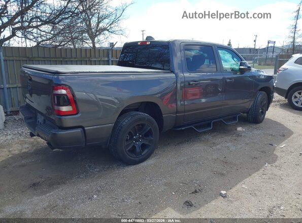 1C6SRFFT2MN674914 2021 RAM 1500 Черный Задняя правая четверть