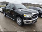 2020 Ram 1500 Big Horn  4x4 5'7 Box Black vin: 1C6SRFFT8LN375992