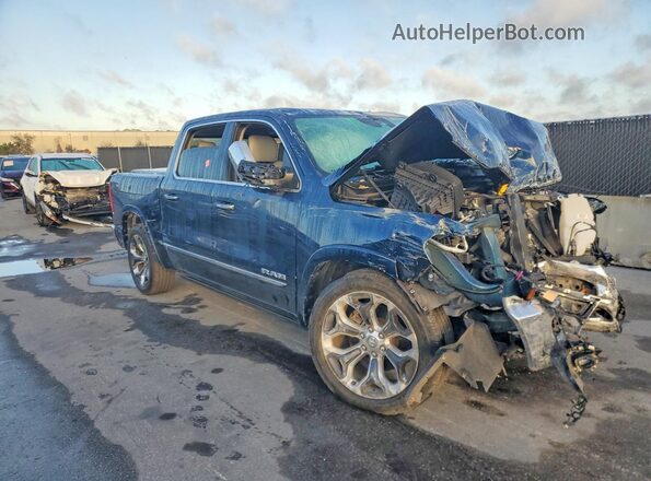 1C6SRFHT0NN120463 2022 DODGE RAM Синий Передняя правая четверть