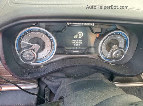 1C6SRFHT0NN120463 2022 DODGE RAM Синий Вид щитка приборов