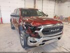 2019 Ram 1500 Limited  4x4 5'7 Box Красный vin: 1C6SRFHT7KN525845