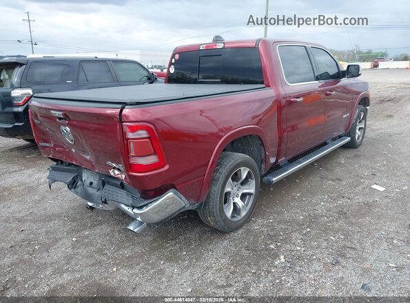 1C6SRFJM5MN739156 2021 RAM 1500 Темно-бордовый Задняя правая четверть