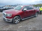 2021 Ram 1500 Laramie  4x4 5'7 Box Темно-бордовый vin: 1C6SRFJM5MN739156