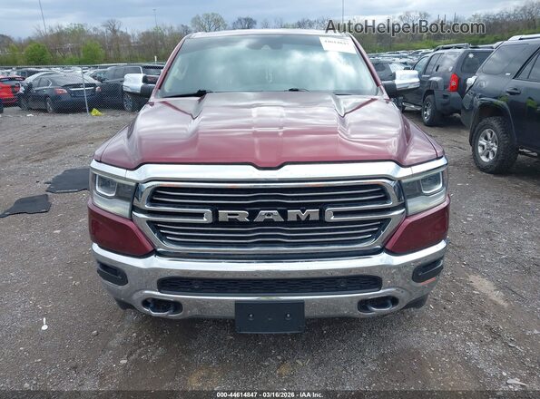 1C6SRFJM5MN739156 2021 RAM 1500 Темно-бордовый Вид щитка приборов