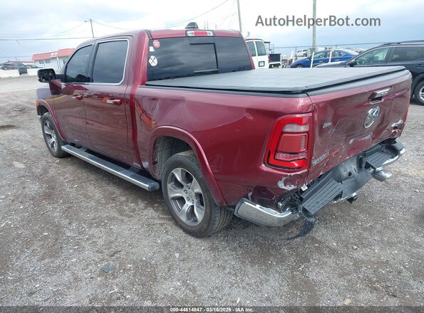 1C6SRFJM5MN739156 2021 RAM 1500 Темно-бордовый Задняя левая четверть
