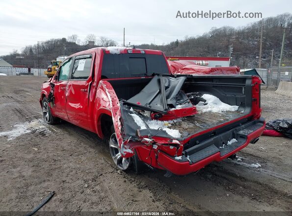 1C6SRFJT0NN135510 2022 RAM 1500 Красный Задняя левая четверть