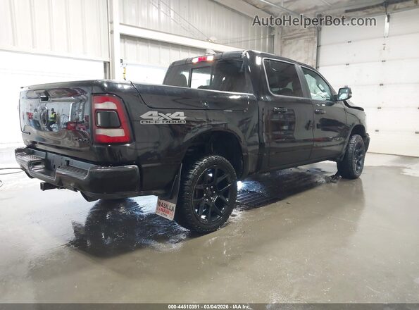 1C6SRFJT0RN179917 2024 RAM 1500 Черный Задняя правая четверть