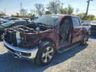 2021 Ram 1500 Laramie Burgundy vin: 1C6SRFJT7MN676374