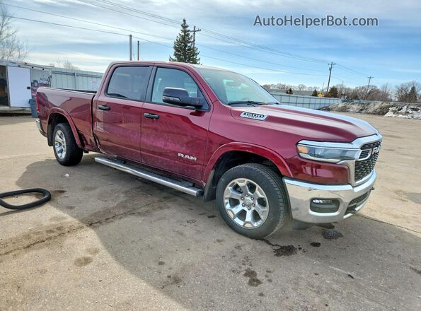 1C6SRFMPXSN518073 2025 RAM 1500 Красный Передняя правая четверть