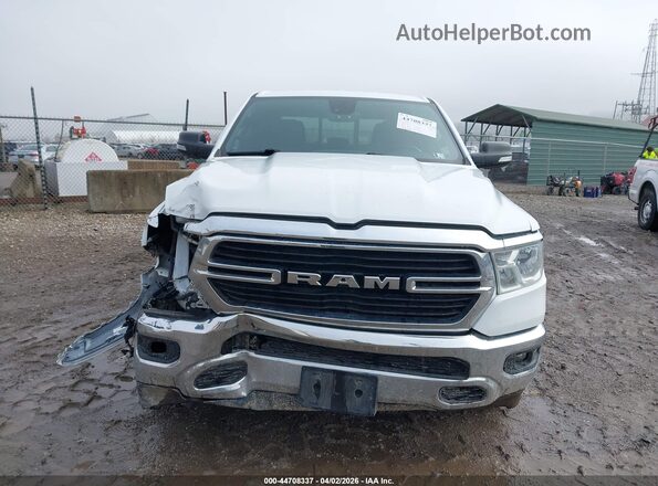 1C6SRFMT5MN643059 2021 RAM 1500 Белый Вид щитка приборов
