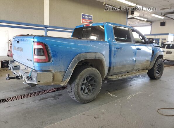 1C6SRFU9XNN319062 2022 RAM 1500 Синий Задняя правая четверть