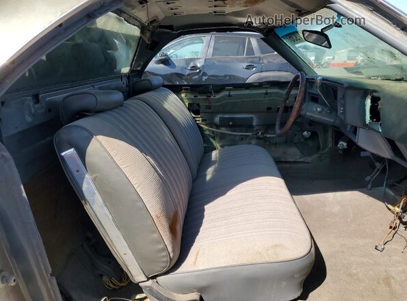 1D80V6R509720 1976 CHEVROLET EL Green Rear seats view