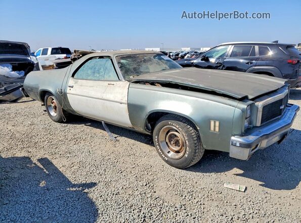 1D80V6R509720 1976 CHEVROLET EL Green Front right