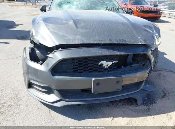 1FA6P8AM0H5339495 2017 FORD MUSTANG Серый Вид спереди