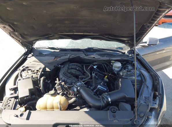 1FA6P8AM0H5339495 2017 FORD MUSTANG Серый Вид сзади