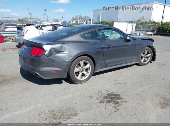 1FA6P8AM0H5339495 2017 FORD MUSTANG Серый Задняя правая четверть