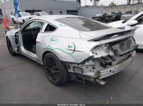 1FA6P8AM1G5221017 2016 FORD MUSTANG Серебряный Задняя левая четверть