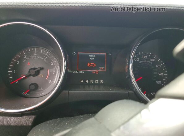 1FA6P8AM9G5241600 2016 FORD MUSTANG Серый Вид щитка приборов
