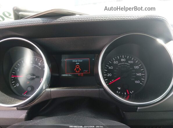 1FA6P8CF0J5118807 2018 FORD MUSTANG Dark Blue Вид задних сидений