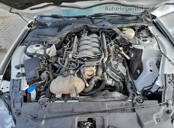 1FA6P8CF0K5134801 2019 FORD MUSTANG Белый Вид задней части салона