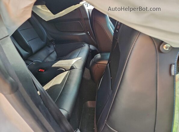 1FA6P8CF0K5134801 2019 FORD MUSTANG Белый Вид задних сидений
