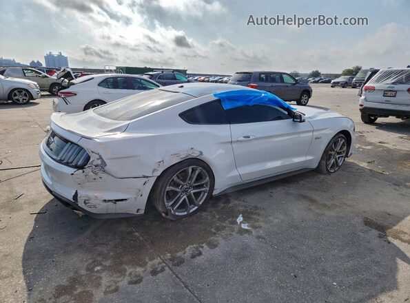 1FA6P8CF0K5134801 2019 FORD MUSTANG Белый Задняя правая четверть