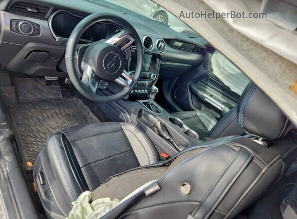 1FA6P8CF0K5134801 2019 FORD MUSTANG Белый Вид панели приборов
