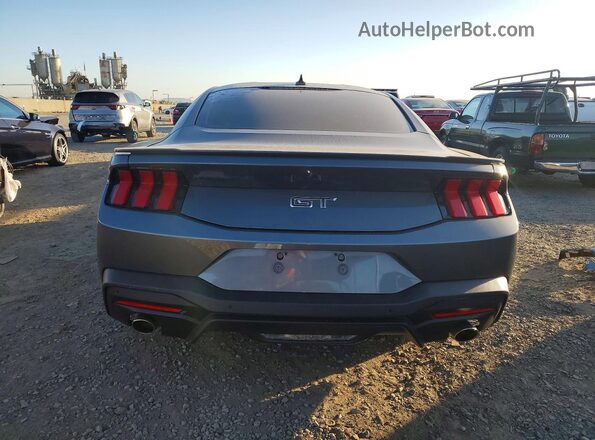 1FA6P8CF0S5410975 2025 FORD MUSTANG Black Widok z tyłu