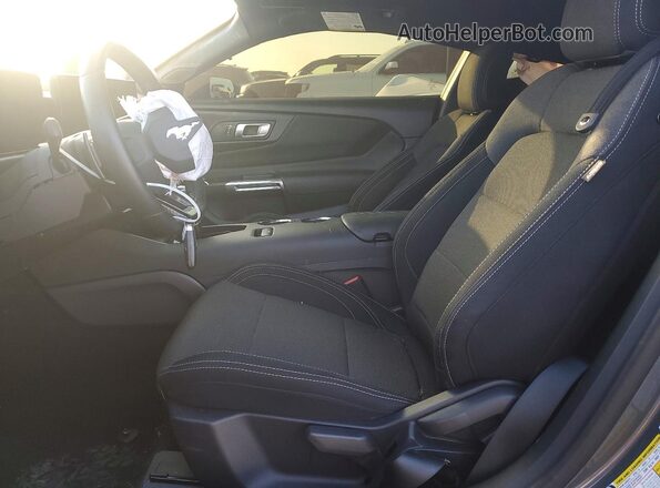 1FA6P8CF0S5410975 2025 FORD MUSTANG Black Widok wnętrza z przodu