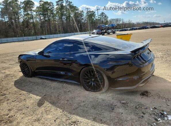 1FA6P8CF1K5191606 2019 FORD MUSTANG Black Tył lewy