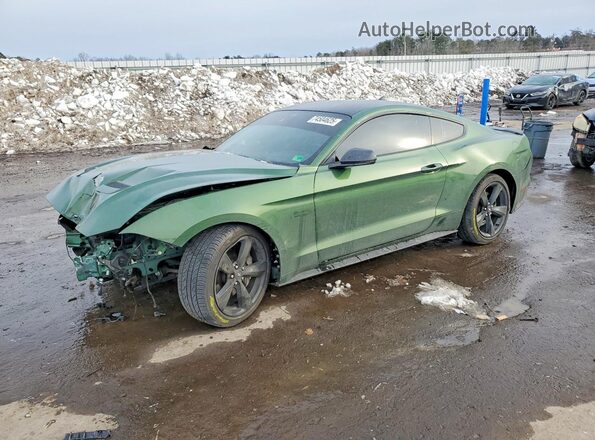 1FA6P8CF1N5136352 2022 FORD MUSTANG Green Przód lewy