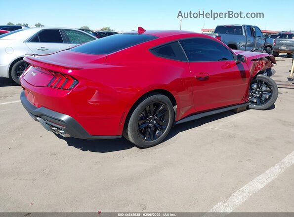 1FA6P8CF1R5429335 2024 FORD MUSTANG Красный Задняя правая четверть