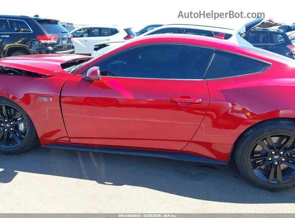 1FA6P8CF1R5429335 2024 FORD MUSTANG Красный 