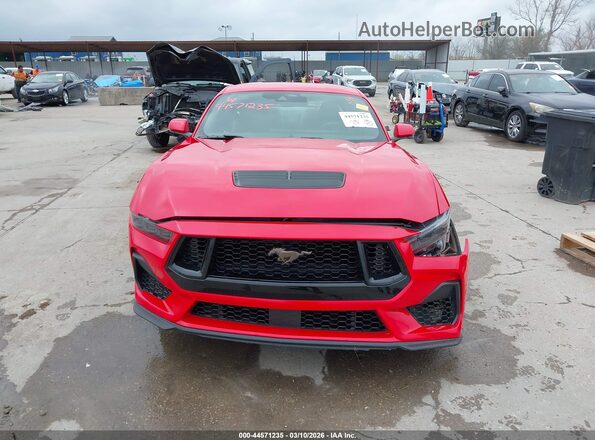 1FA6P8CF1T5401199 2026 FORD MUSTANG Красный Вид щитка приборов