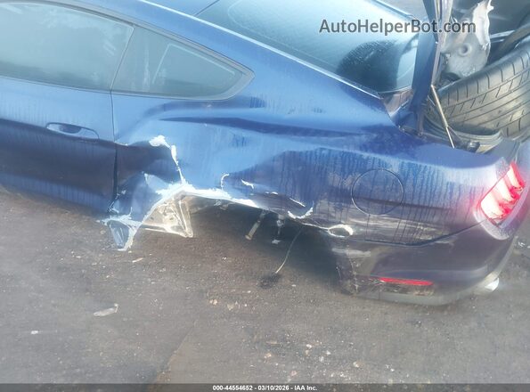 1FA6P8CF3K5176153 2019 FORD MUSTANG Синий Вид спереди