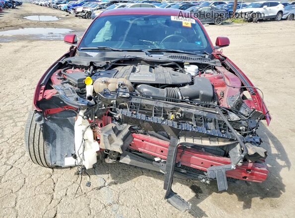 1FA6P8CF3K5194863 2019 FORD MUSTANG Красный Вид спереди