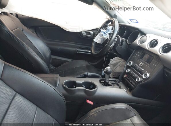 1FA6P8CF4K5201741 2019 FORD MUSTANG Gray Vista interior delantera