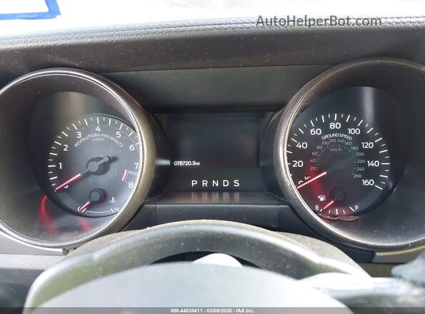 1FA6P8CF4K5201741 2019 FORD MUSTANG Gray Vista de los asientos traseros