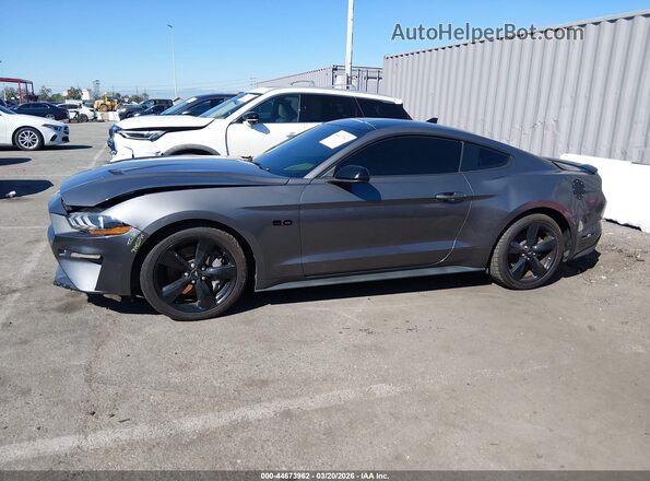 1FA6P8CF4M5118247 2021 FORD MUSTANG Серый Панорамный вид салона 360°