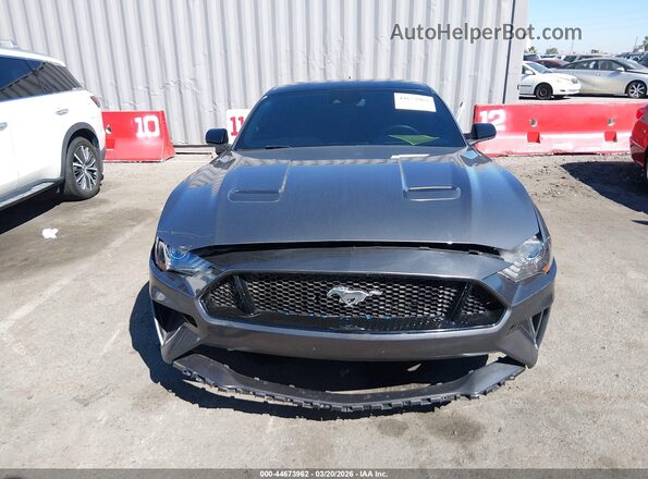 1FA6P8CF4M5118247 2021 FORD MUSTANG Серый Вид щитка приборов