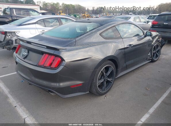 1FA6P8CF5G5228213 2016 FORD MUSTANG Серый Задняя правая четверть