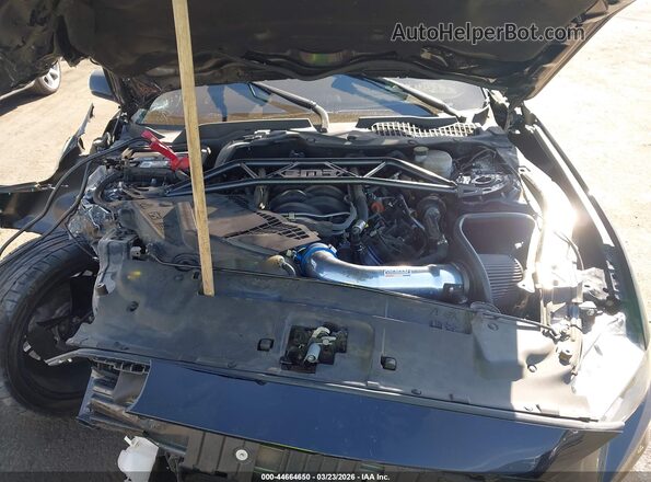 1FA6P8CF5N5131817 2022 FORD MUSTANG Черный Вид сзади