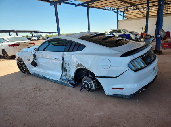 1FA6P8CF5P5307185 2023 FORD MUSTANG Белый Задняя левая четверть