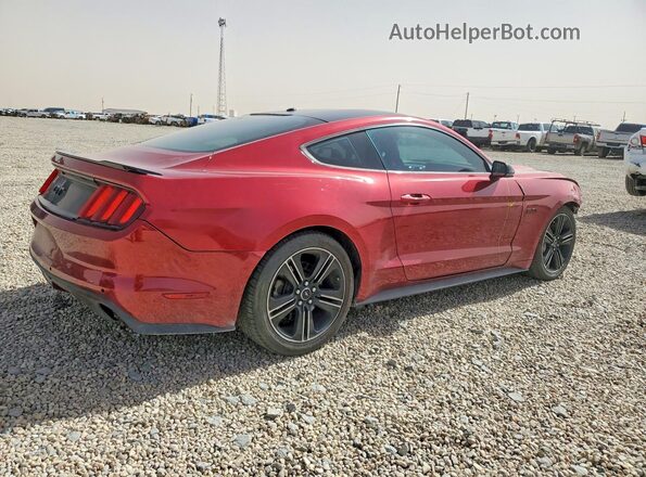 1FA6P8CF6G5333312 2016 FORD MUSTANG Темно-бордовый Задняя правая четверть