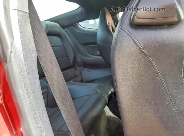1FA6P8CF6G5333312 2016 FORD MUSTANG Темно-бордовый Вид задних сидений