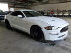2018 Ford Mustang Gt White vin: 1FA6P8CF6J5129164