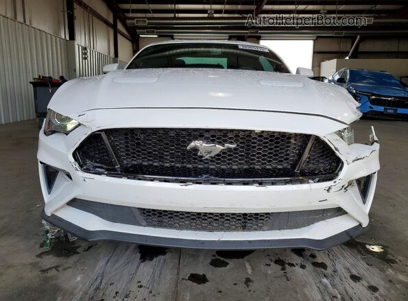1FA6P8CF6J5129164 2018 FORD MUSTANG White Vista frontal