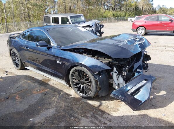 1FA6P8CF6M5125992 2021 FORD MUSTANG Black Przód prawy